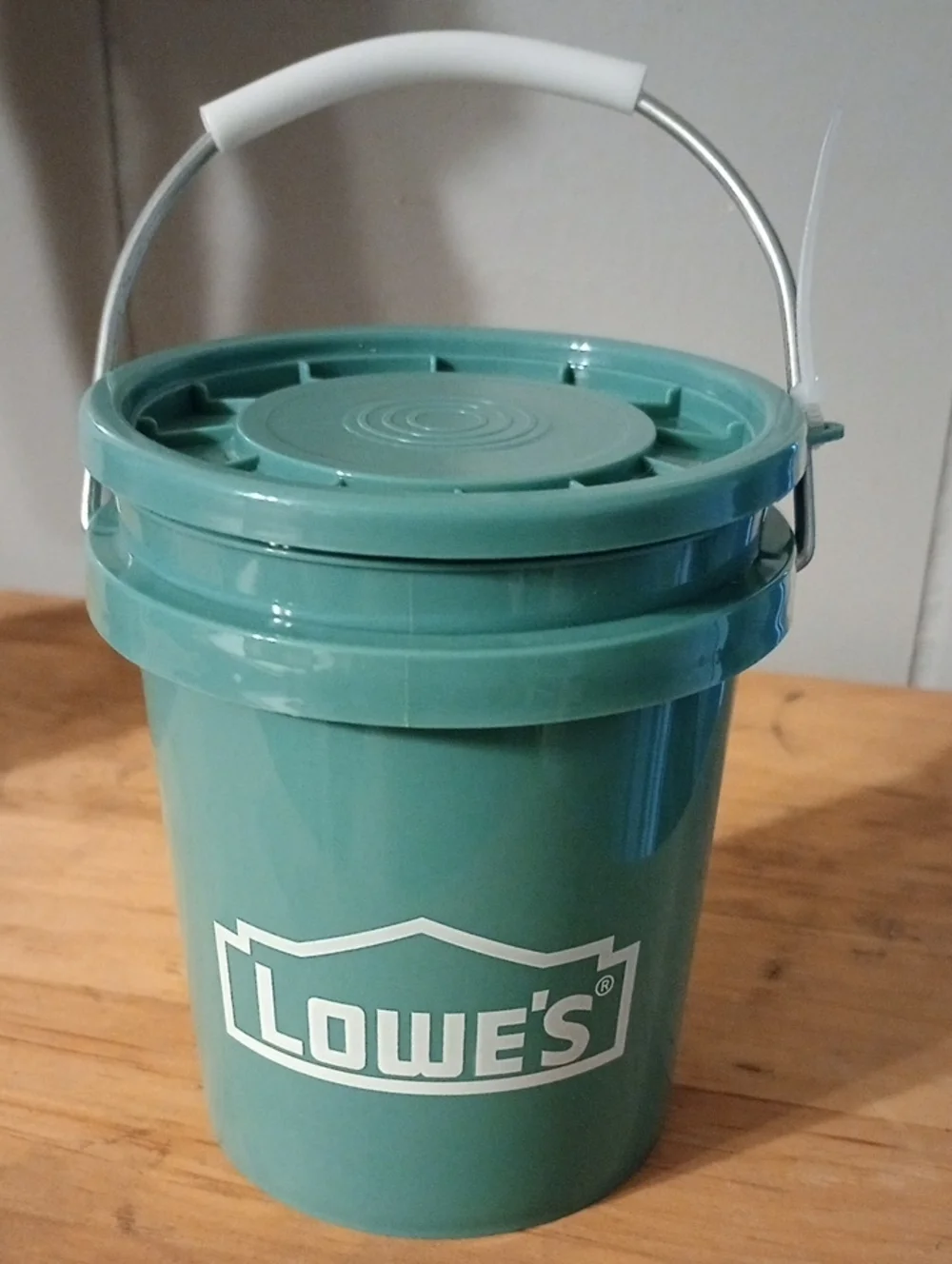 Lowe's Teal Mini Food Safe Bucket NWT